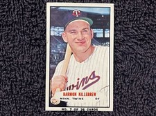 1963 Bazooka #7 Harmon Killebrew