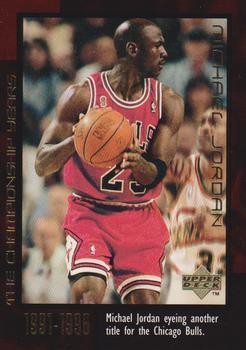 1999 Upper Deck Michael Jordan Career Collection #30 Michael Jordan