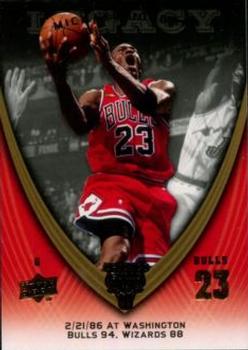 2008-09 Upper Deck Michael Jordan Legacy Collection #904 Michael Jordan - Game 904