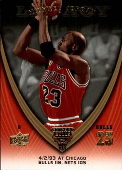2008-09 Upper Deck Michael Jordan Legacy Collection #655 Michael Jordan - Game 655