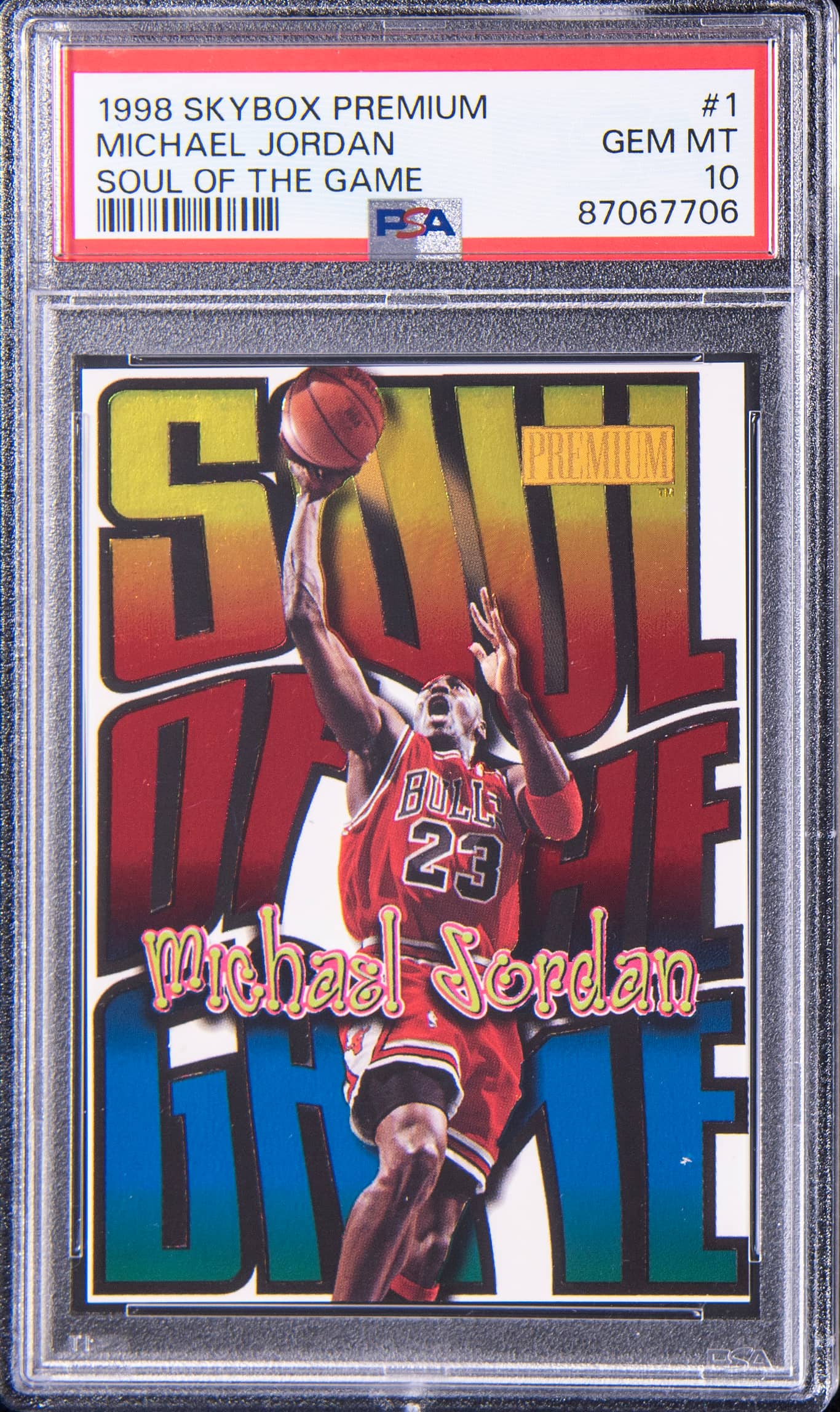 1998 Skybox Premium Soul of the Game #1