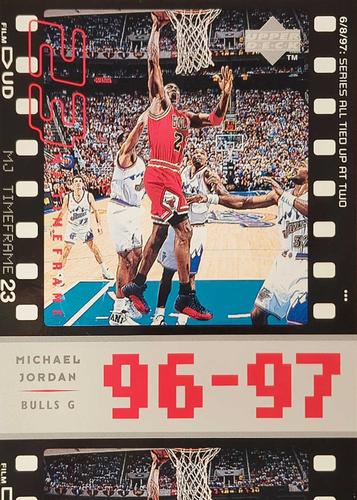 1998 Upper Deck Michael Jordan Living Legend - Timeframe Jumbo #J4 Michael Jordan