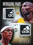 2012-13 Panini Intrigue - Intriguing Pairs Jerseys Laundry Tags #43 Kobe Bryant / Rajon Rondo MEM, SN1