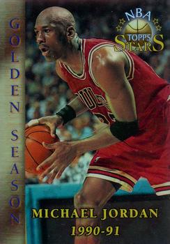 1996-97 Topps Stars - Finest Refractors #74 Michael Jordan