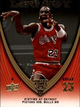 2008-09 Upper Deck Michael Jordan Legacy Collection #57 Michael Jordan - Game 57