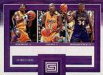 2017-18 Panini Status - Factions #30 Shaquille O'Neal / Glen Rice / Kobe Bryant