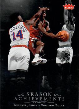 2007 Fleer Michael Jordan - Season Achievements #SH27 Michael Jordan - 10/29/84