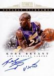 2012-13 Panini National Treasures - Notable Nicknames #6 Kobe Bryant AU, SN49