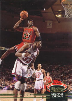 1992-93 Stadium Club #1 Michael Jordan