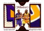 2015-16 Panini Flawless - Dual Diamond Memorabilia Ruby #DD-LAKE Kobe Bryant / Shaquille O'Neal MEM, SN14