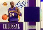 2009-10 Playoff National Treasures - Colossal Materials Signatures #1 Kobe Bryant AU, MEM, SN25
