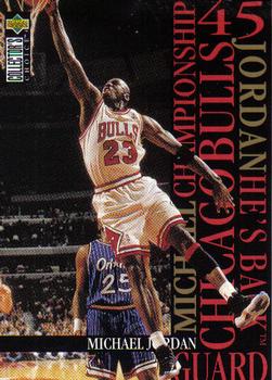 1995-96 Collector's Choice - Jordan He's Back #M5 Michael Jordan
