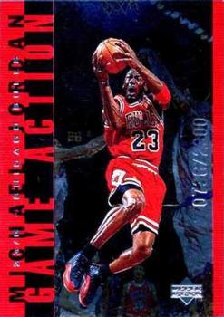 1998 Upper Deck Michael Jordan Living Legend - Game Action Red #G19 Michael Jordan