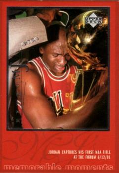 1998 Upper Deck Michael Jordan Career Collection #48 Michael Jordan/MJ Retro 1997 Journals