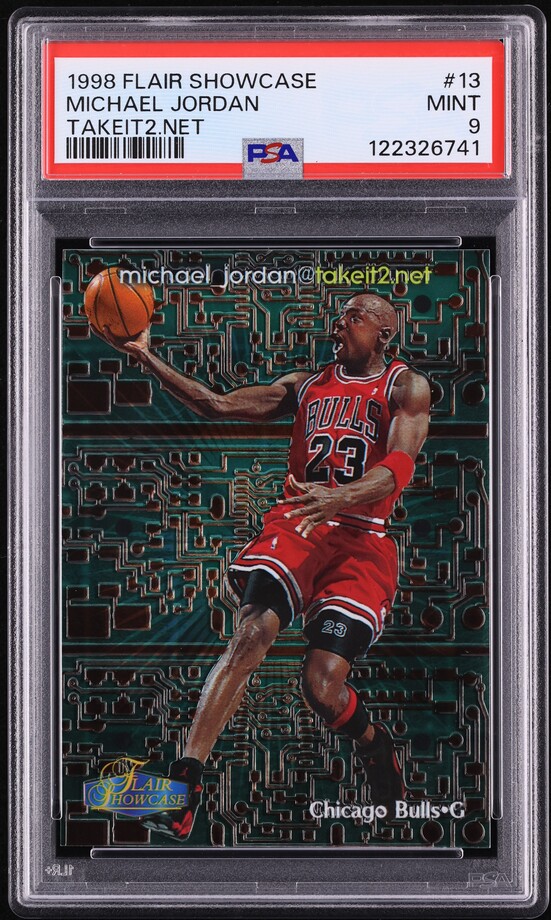 1998 Flair Showcase TakeIt2.Net #13 /1000