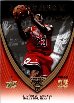 2008-09 Upper Deck Michael Jordan Legacy Collection #910 Michael Jordan - Game 910